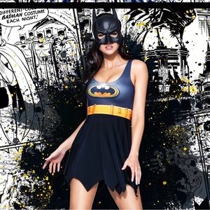 Blackmilk Batman Black Dress size medium